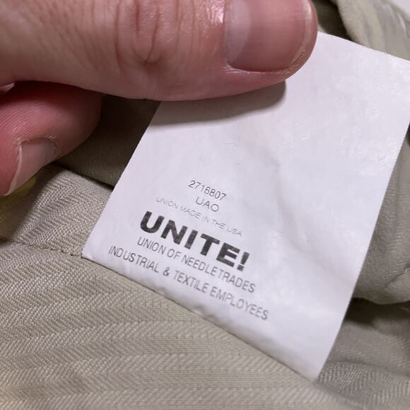 Joseph Abboud Pants Mens 33R Brown Wool American Soft Nordstrom Made USA Dress - Picture 7 of 16